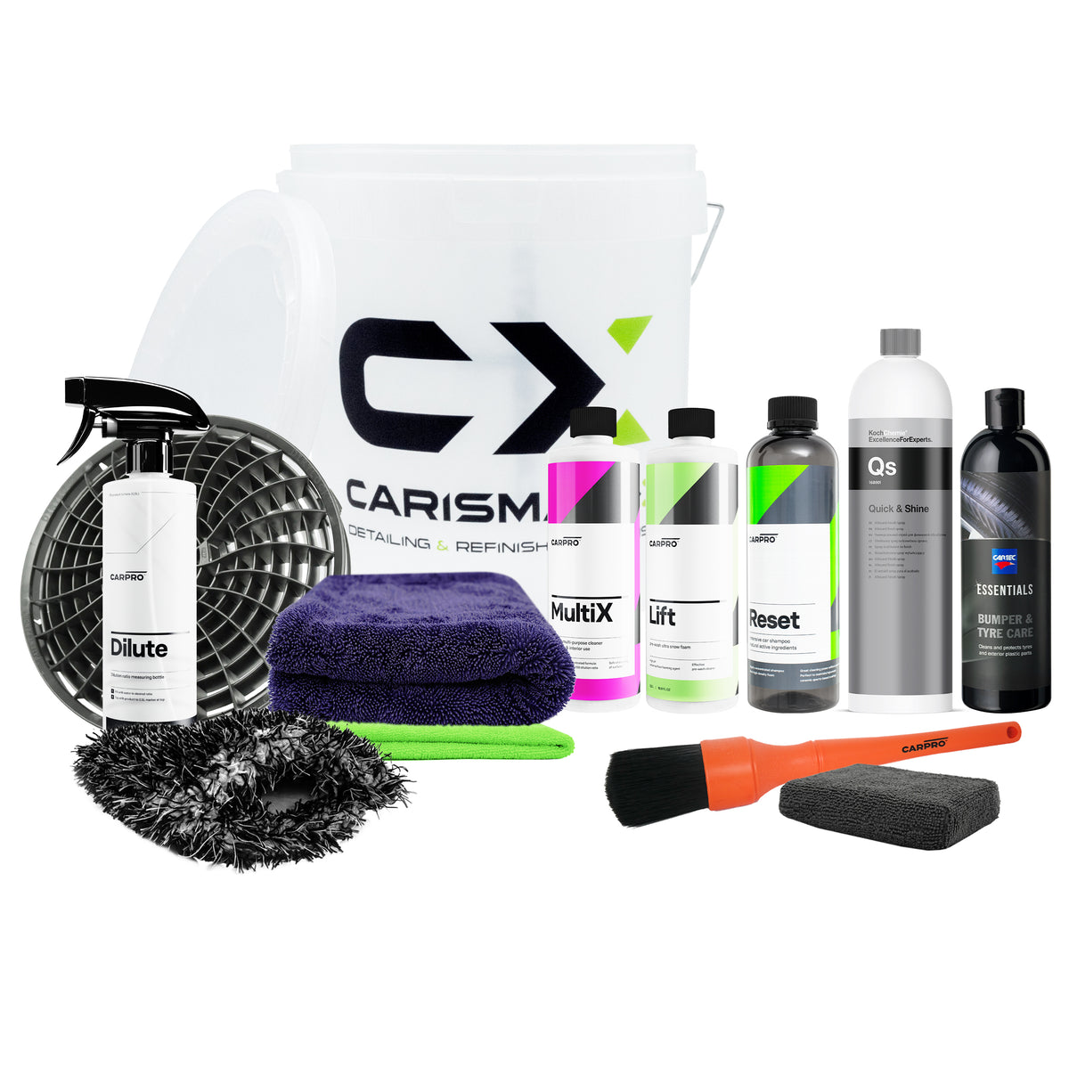 Cartec Kit Lavaggio Moto e Scooter Full per una pulizia completa e protezione dei veicoli a due ruote.