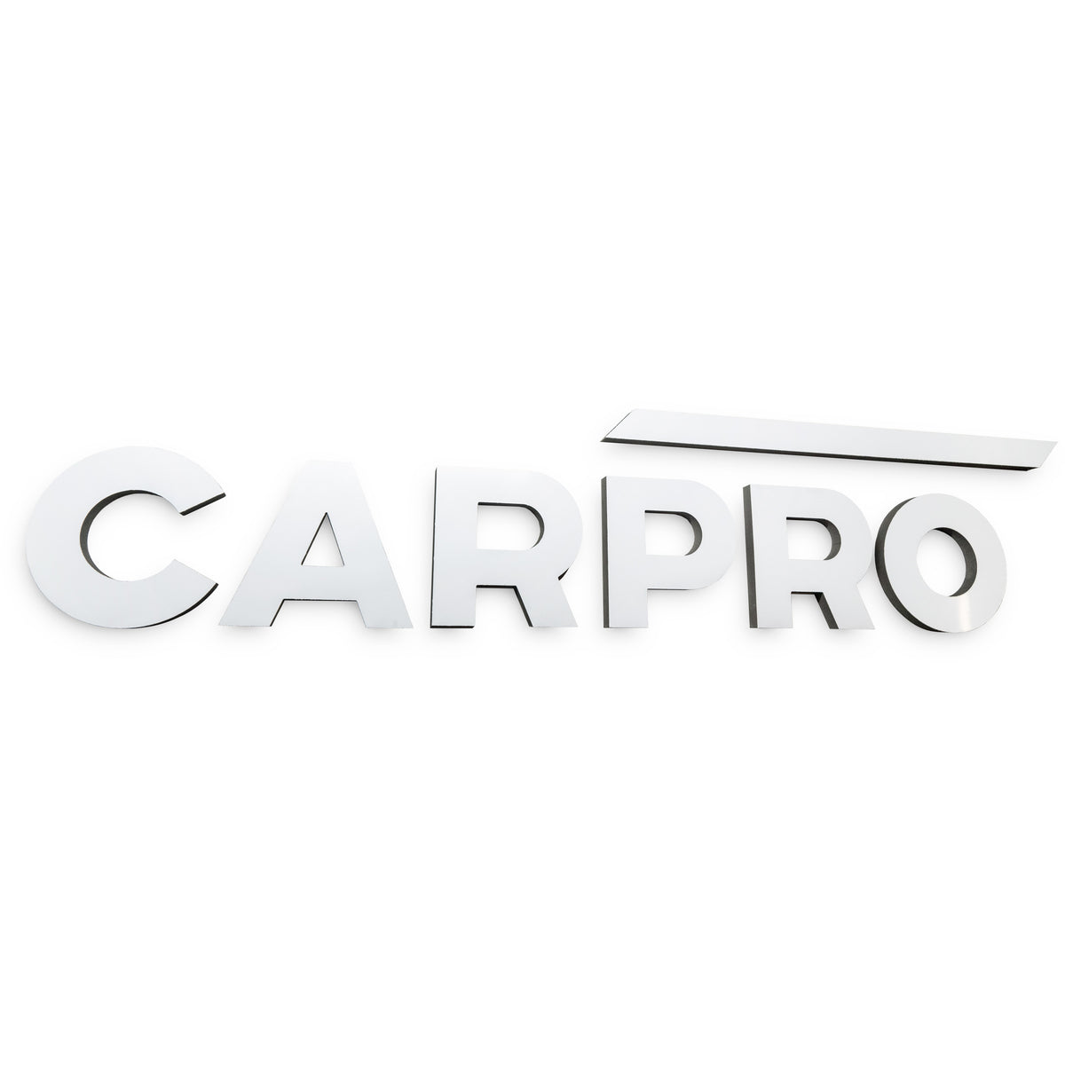 Insegna a muro adesiva con il logo CARPRO, perfetta per personalizzare e decorare officine e spazi di detailing.