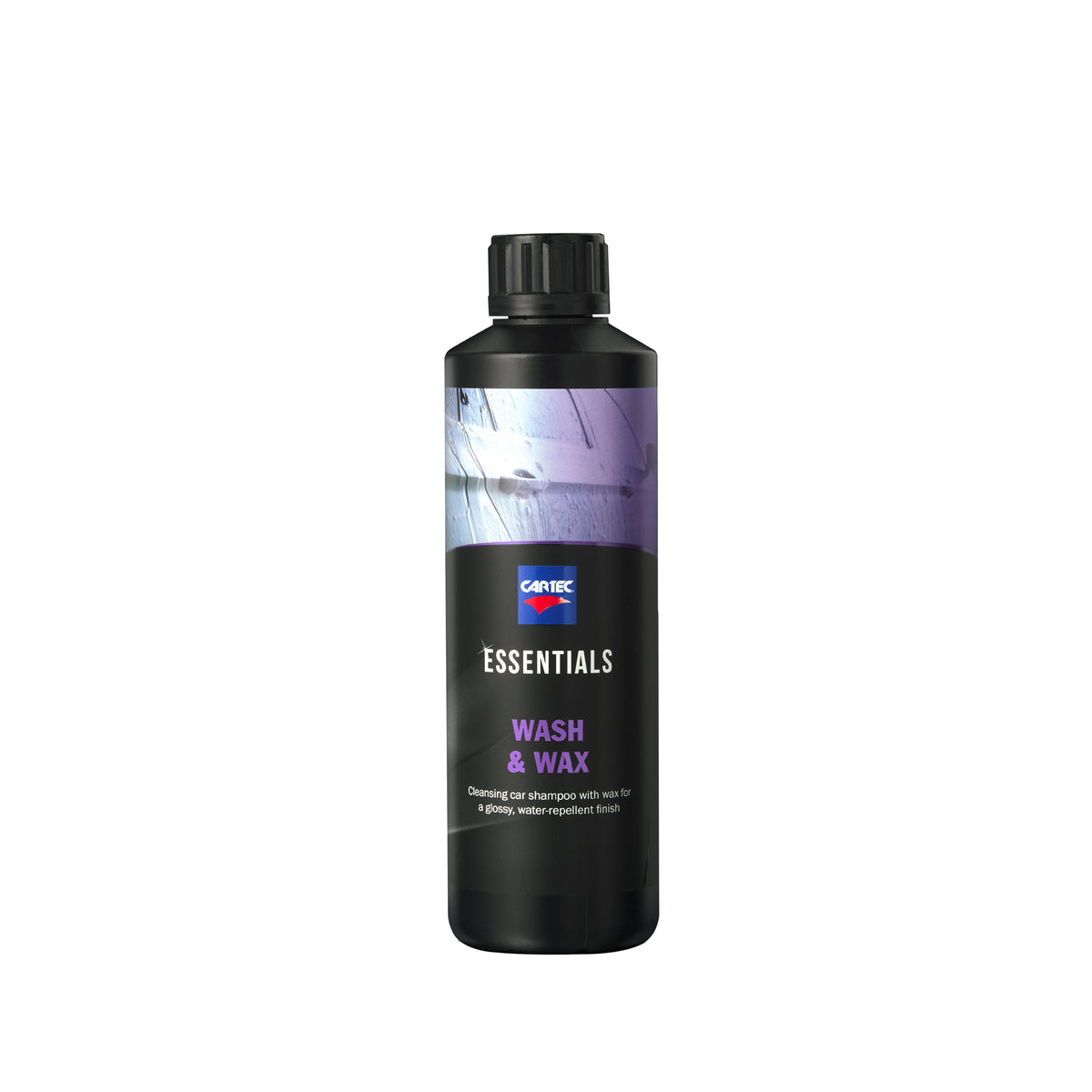 CARTEC Essentials Wash & Wax, shampoo per auto con cera per una finitura lucida e idrorepellente
