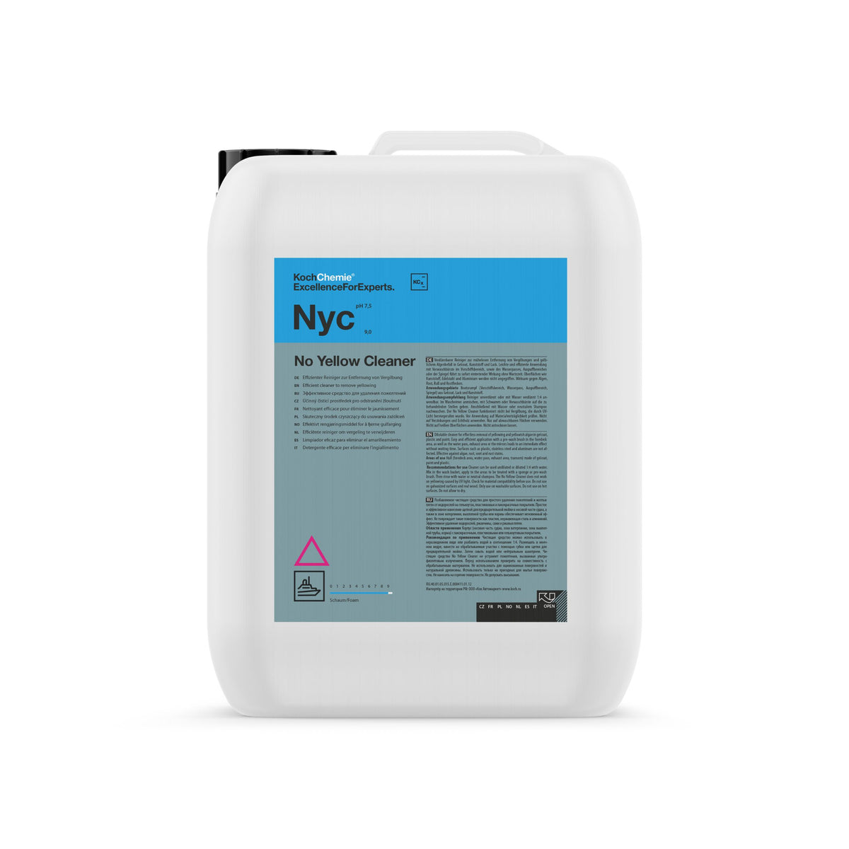 Koch-Chemie Marine Nyc - No Yellow Cleaner – 10 L
