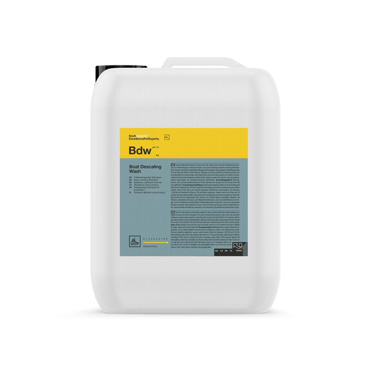 Koch-Chemie Marine Bdw - Boat Descaling Wash – 5 L