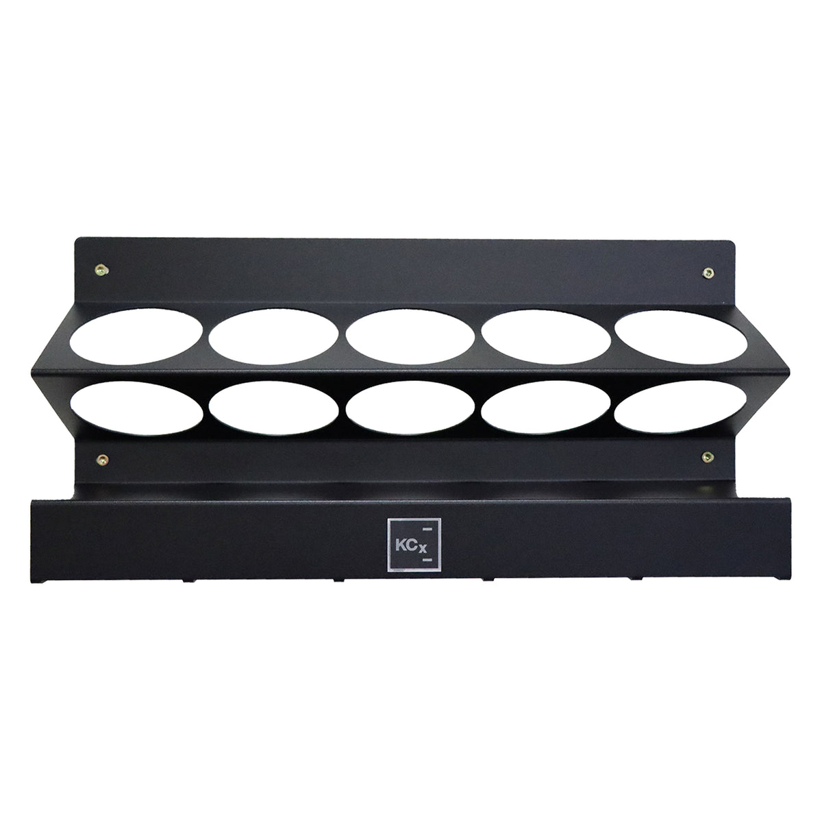 Supporto Koch-Chemie Bottle & Brush Holder in metallo nero per flaconi e pennelli