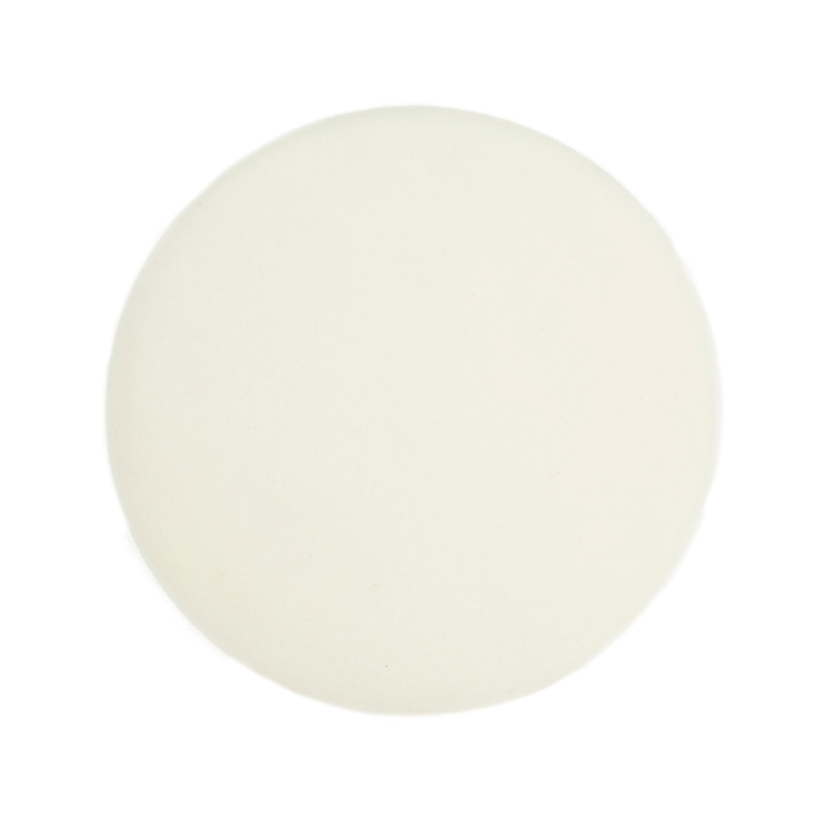 Tampone di lucidatura CARTEC bianco soft per lucidatrice rotativa, ideale per una finitura delicata e uniforme.