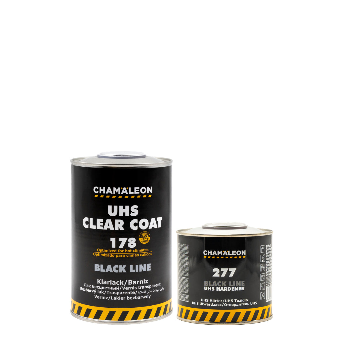 CHAMALEON UHS 2K Clear Coat Scratch Proof Slow 178 con catalizzatore