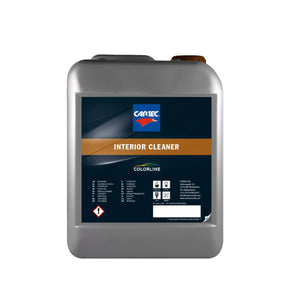 Bottiglia di CARTEC Interior Cleaner, detergente per la pulizia degli interni auto, parte della linea Colorline.