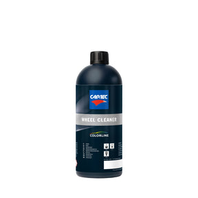 Bottiglia di CARTEC Wheel Cleaner Acid Free per la pulizia sicura ed efficace dei cerchi auto.