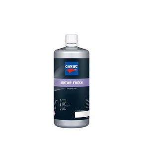 Bottiglia di detergente CARTEC Motor Fresh Silicon Free per la pulizia del motore senza siliconi.