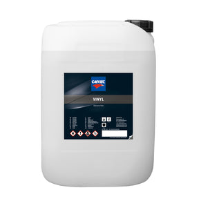 Tanica di CARTEC Vinyl Silicon Free per il trattamento delle superfici in vinile senza siliconi.