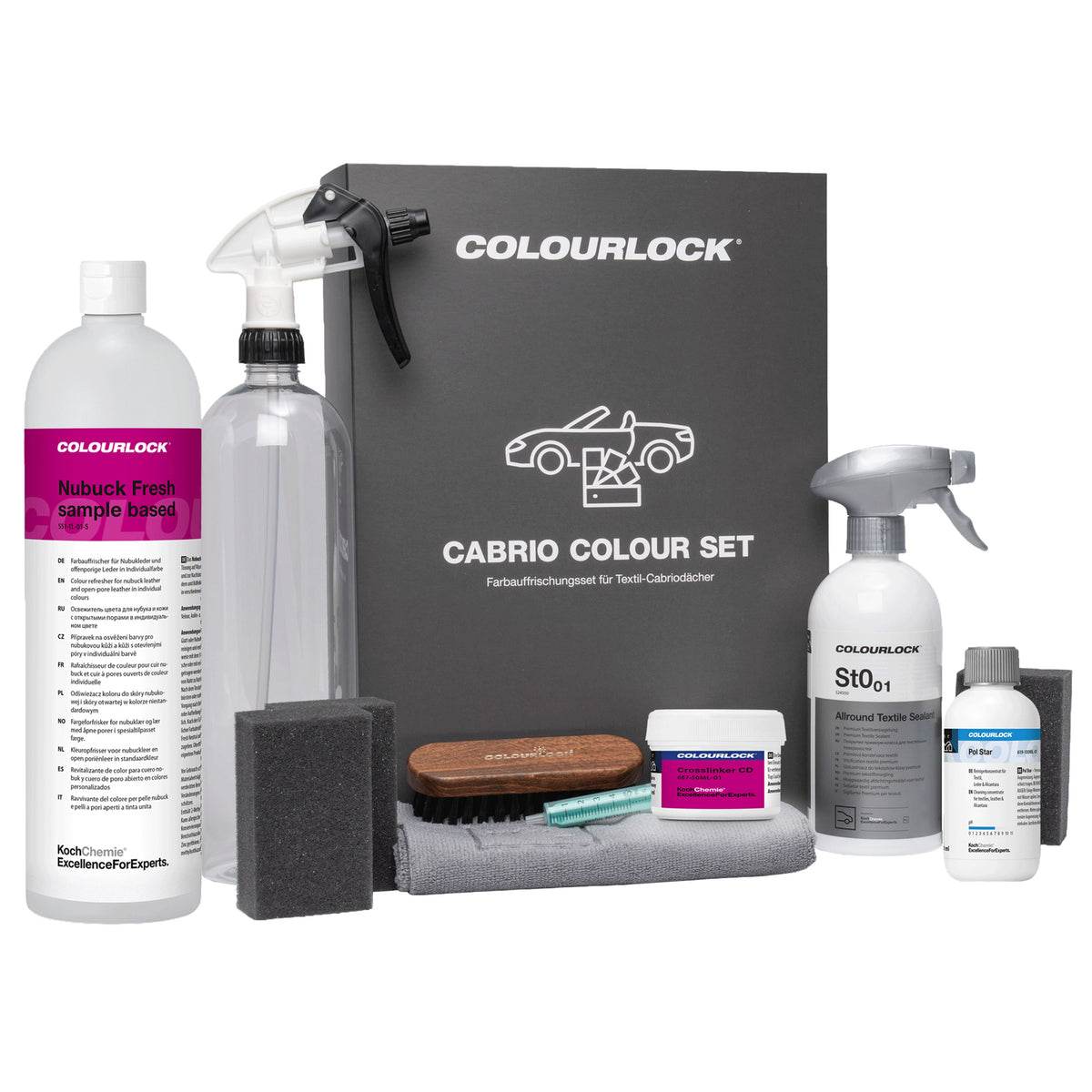 COLOURLOCK Cabrio Colour Set + Nubuck Fresh
