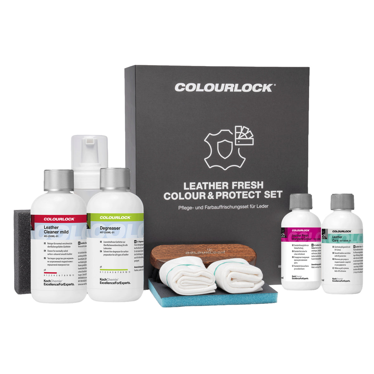COLOURLOCK Leather Fresh Color e Protect Set + Color Leather Fresh