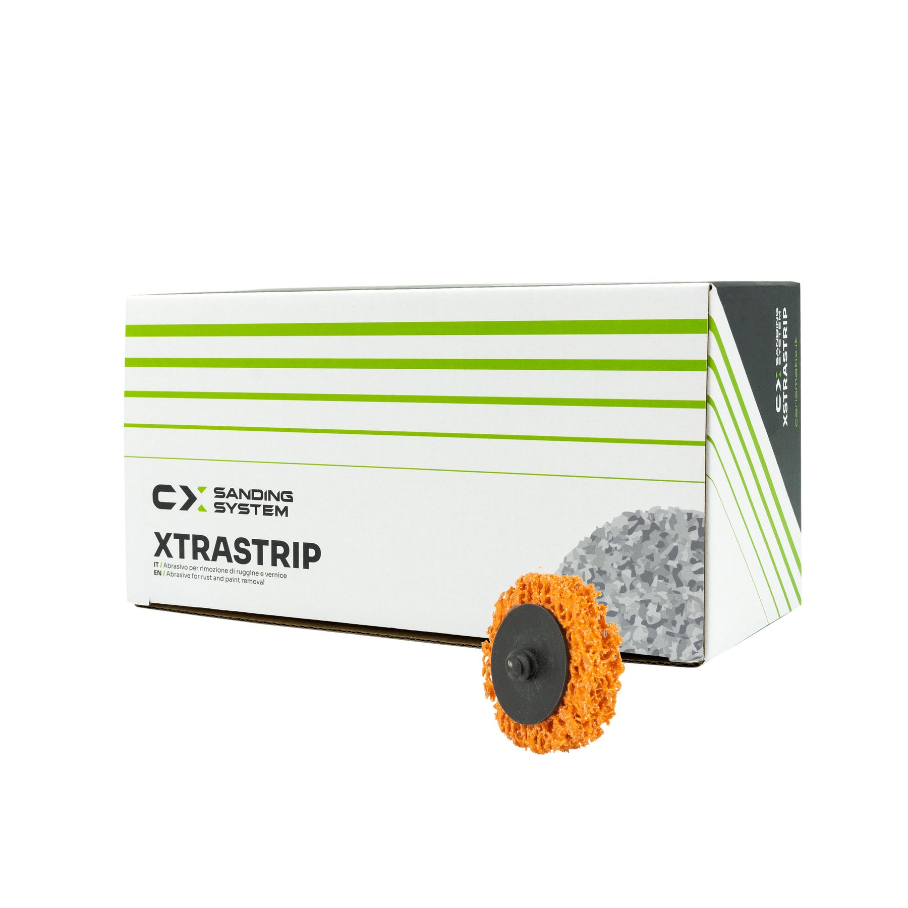 CARISMATIX XTRASTRIP – Arancio Ceramic / Ø2" / 50mm / Scatola (50pz)