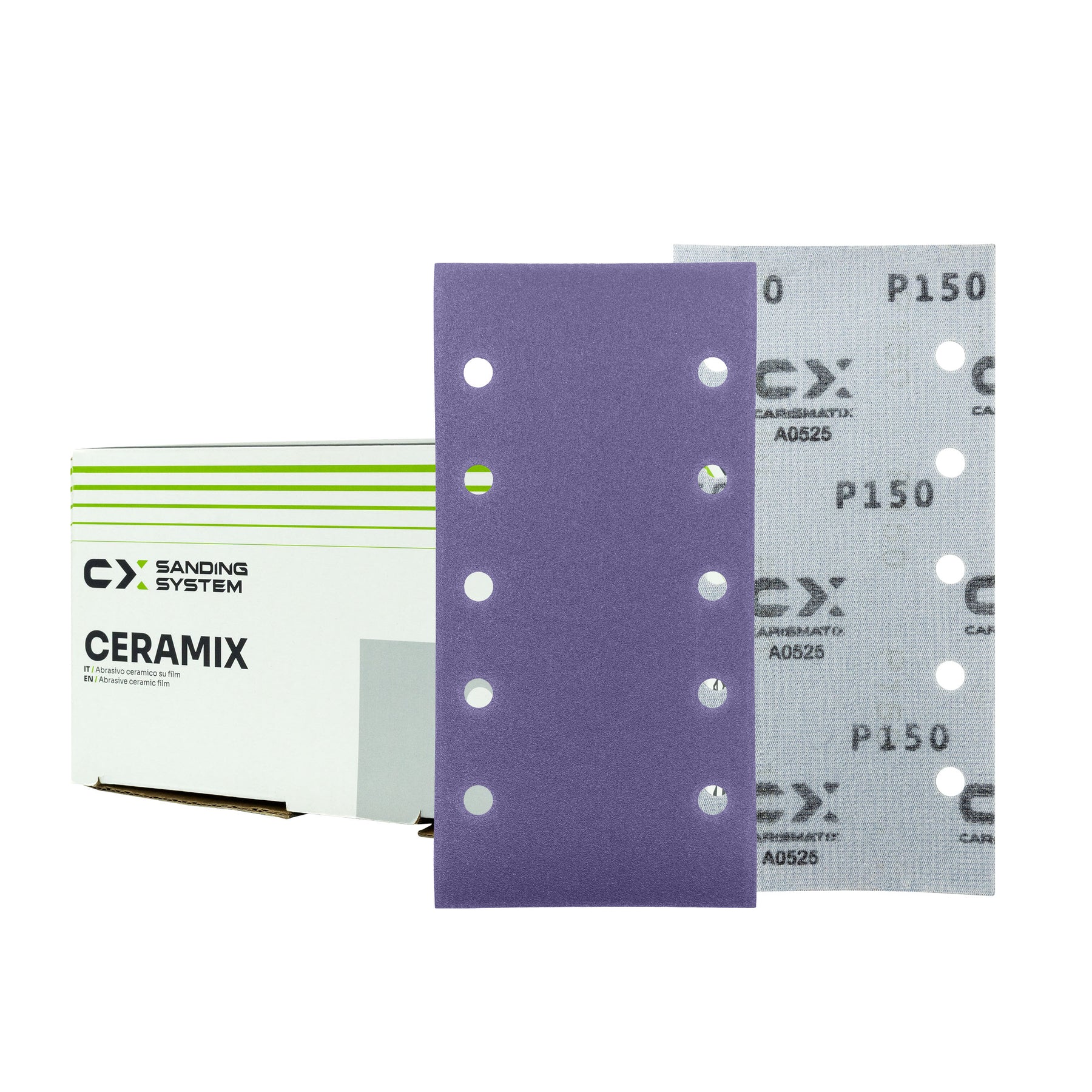 CARISMATIX CERAMIX Sheets – P150 / Scatola (50pz)