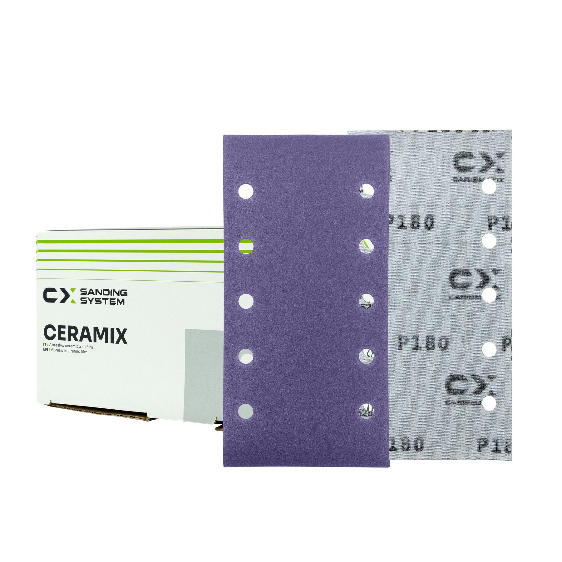 CARISMATIX CERAMIX Sheets – P180 / Scatola (50pz)