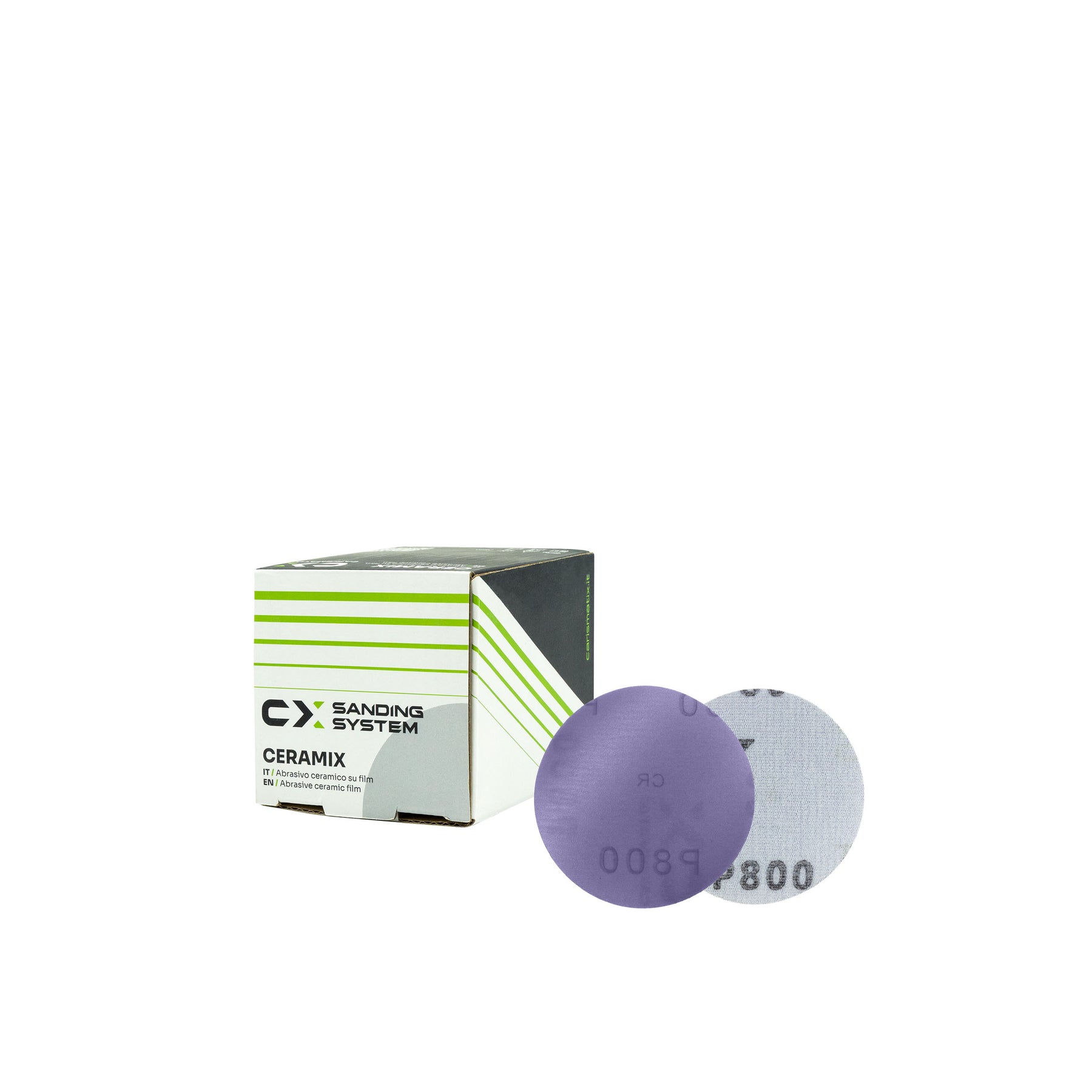 CARISMATIX CERAMIX Disc – P800 / Ø3" / 75mm / 1 Scatola (50pz)