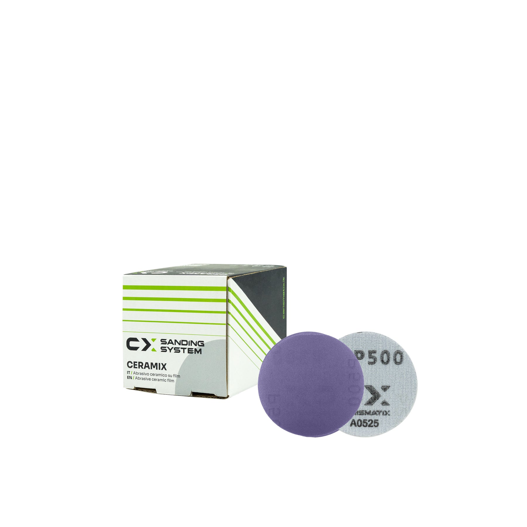 CARISMATIX CERAMIX Disc – P500 / Ø3" / 75mm / 1 Scatola (50pz)
