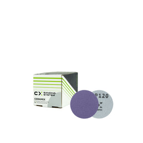 CARISMATIX CERAMIX Disc – P120 / Ø3" / 75mm / 1 Scatola (50pz)