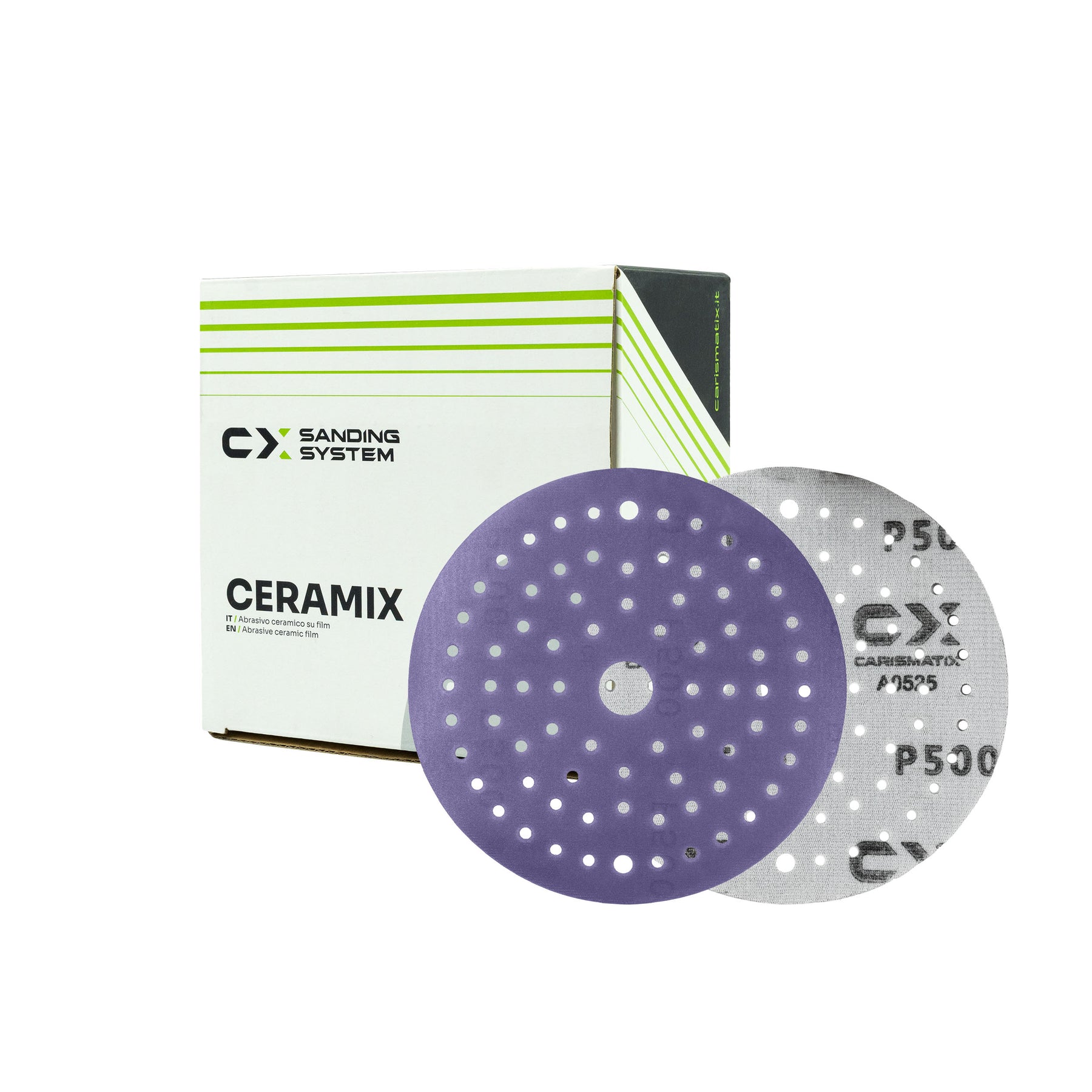 CARISMATIX CERAMIX Disc – P500 / Ø6" / 150mm / 1 Scatola (50pz)