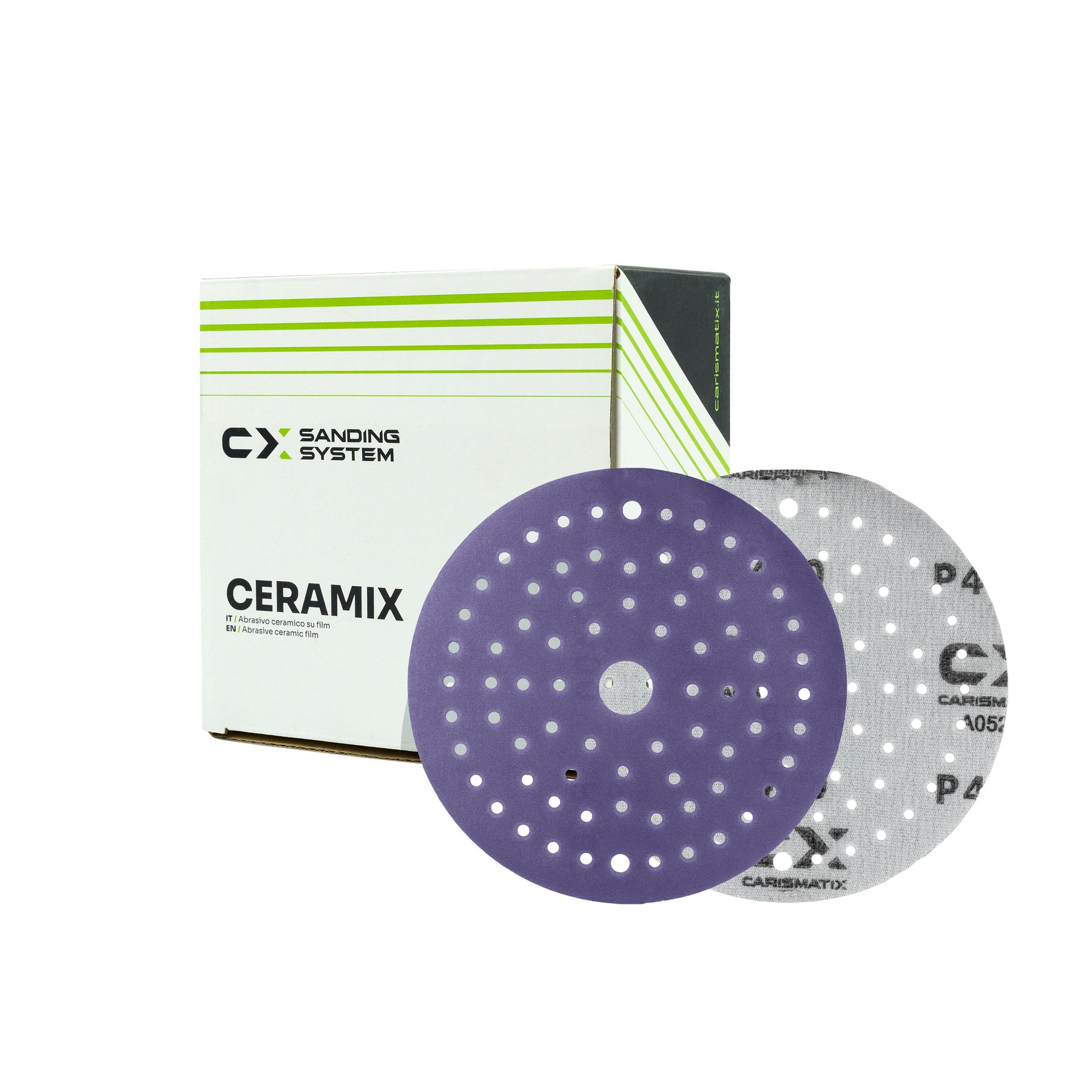 CARISMATIX CERAMIX Disc – P400 / Ø6" / 150mm / 1 Scatola (50pz)
