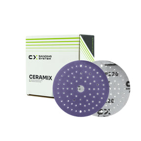 CARISMATIX CERAMIX Disc – P220 / Ø6" / 150mm / 1 Scatola (50pz)