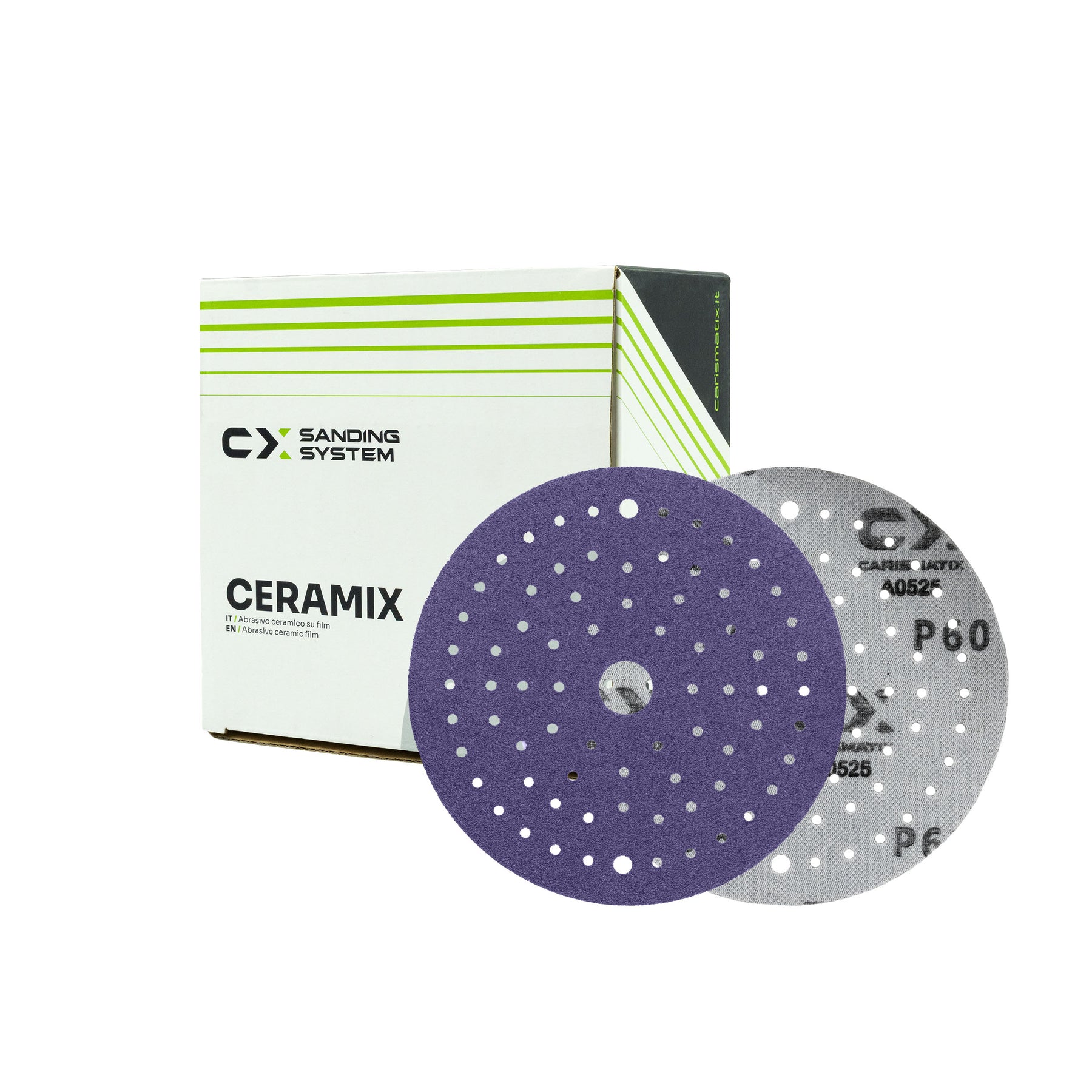 CARISMATIX CERAMIX Disc – P60 / Ø6" / 150mm / 1 Scatola (50pz)