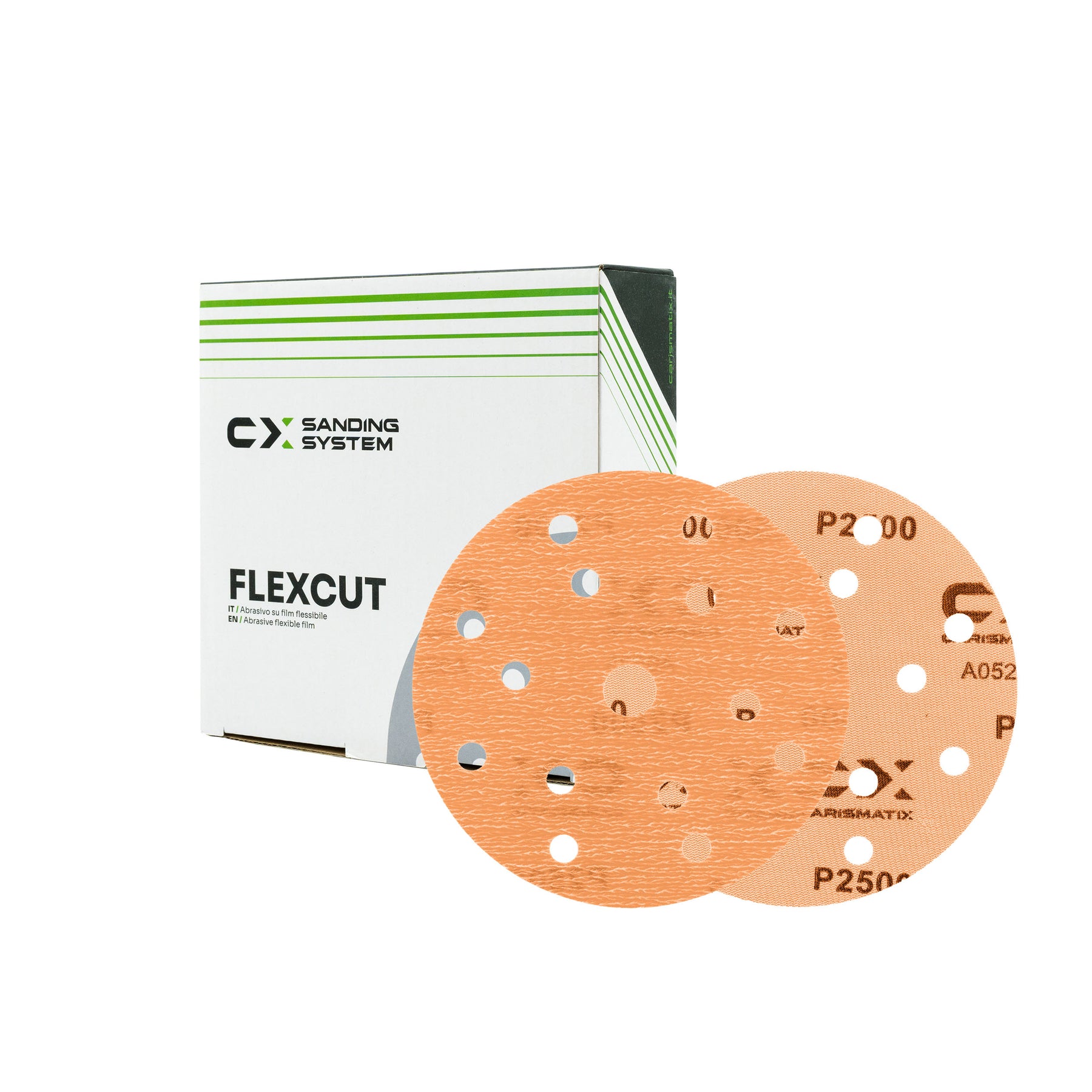 CARISMATIX FLEXCUT – P2500 / Ø6" / 150mm / Scatola (50pz)