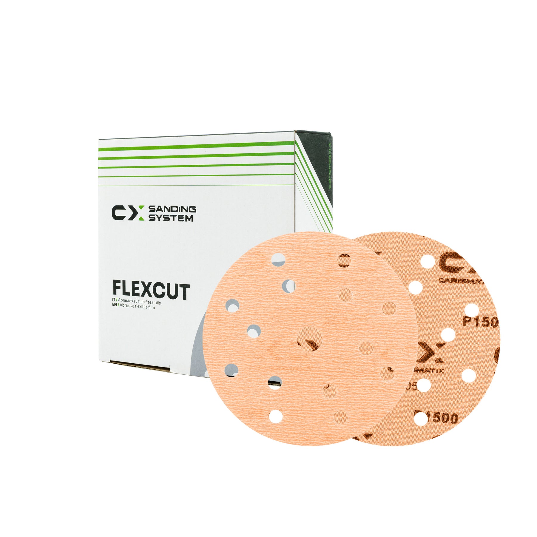 CARISMATIX FLEXCUT – P1500 / Ø6" / 150mm / Scatola (50pz)