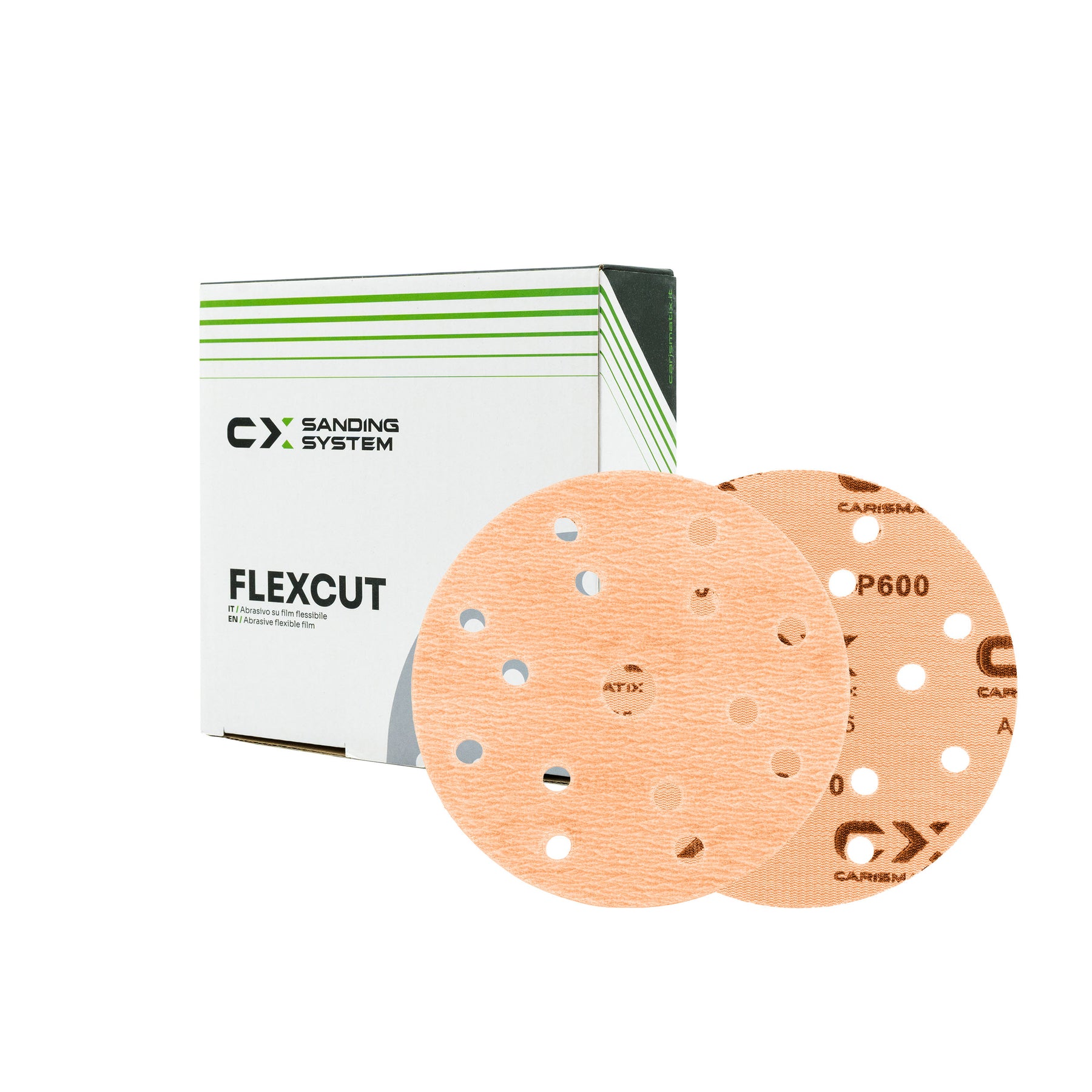 CARISMATIX FLEXCUT – P600 / Ø6" / 150mm / Scatola (50pz)