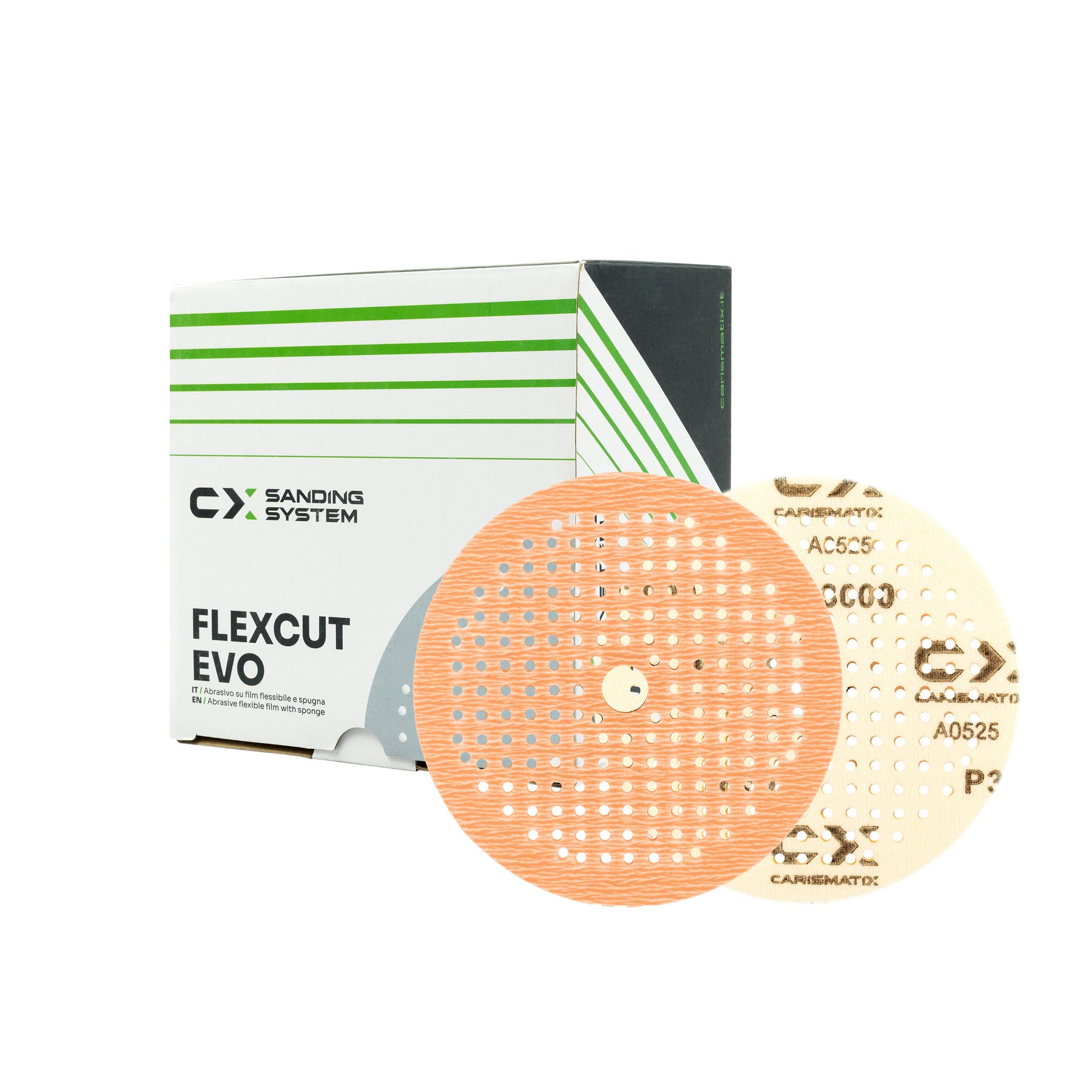 CARISMATIX FLEXCUT EVO – P3000 / Ø6" / 150mm / Scatola (25pz)