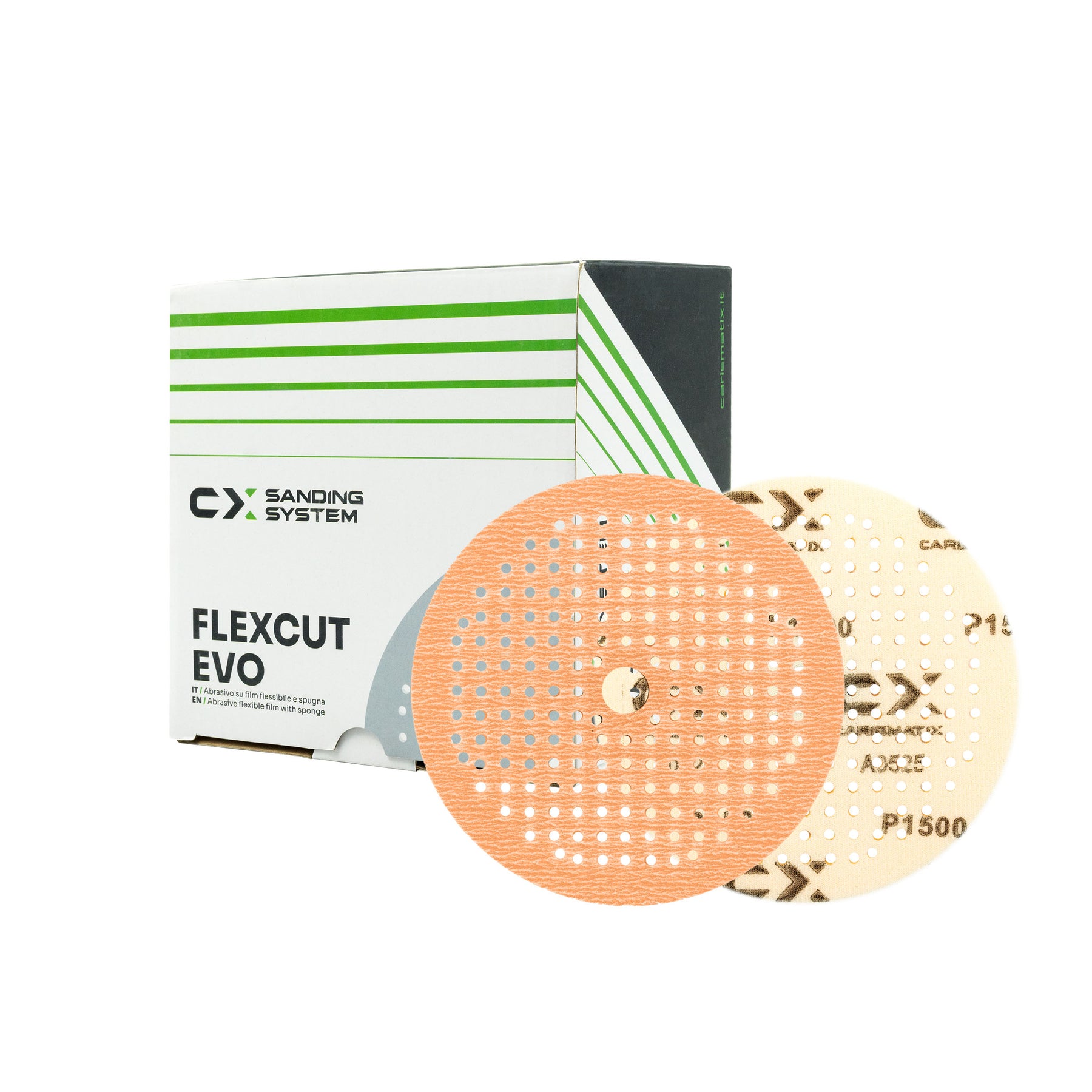 CARISMATIX FLEXCUT EVO – P1500 / Ø6" / 150mm / Scatola (25pz)