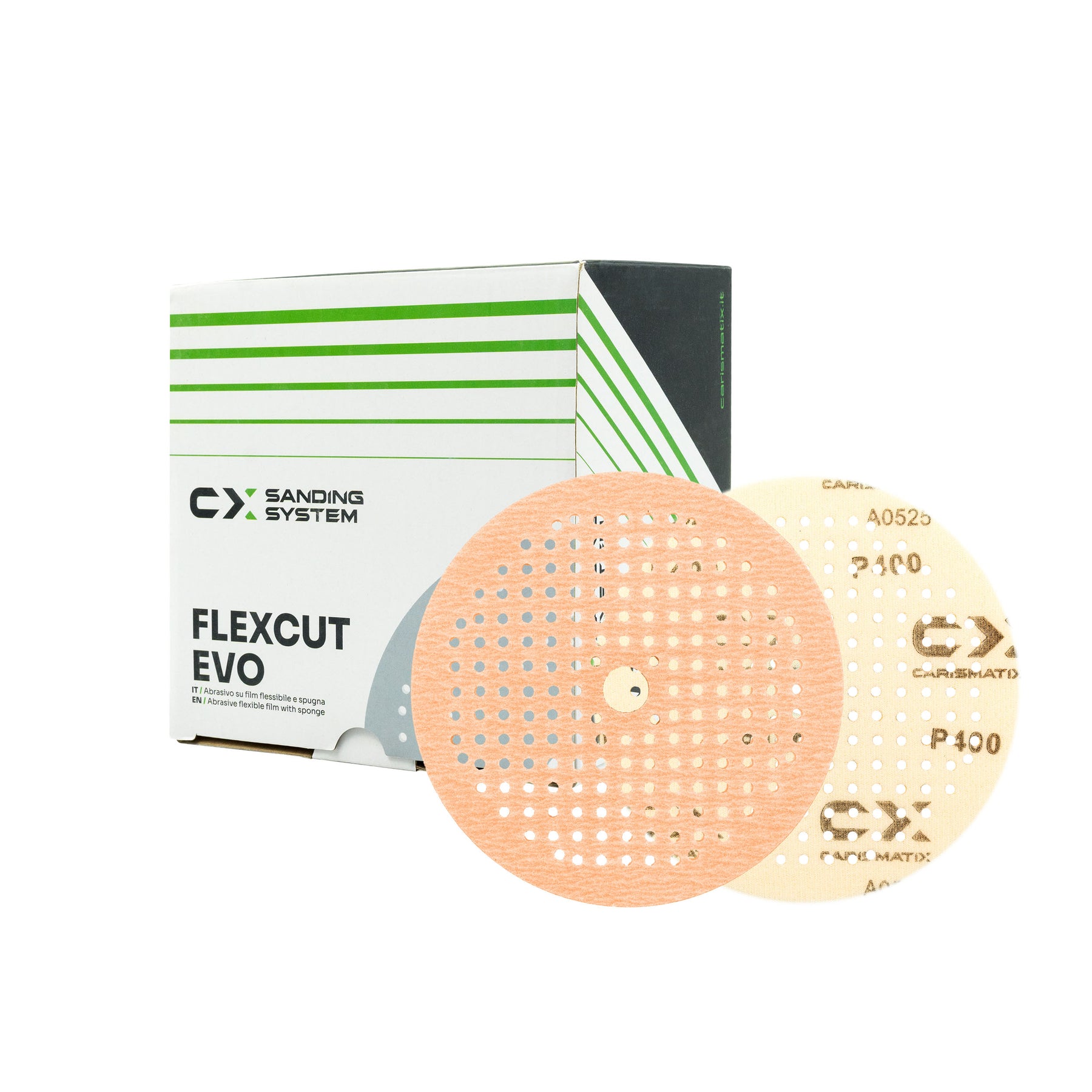 CARISMATIX FLEXCUT EVO – P400 / Ø6" / 150mm / Scatola (25pz)
