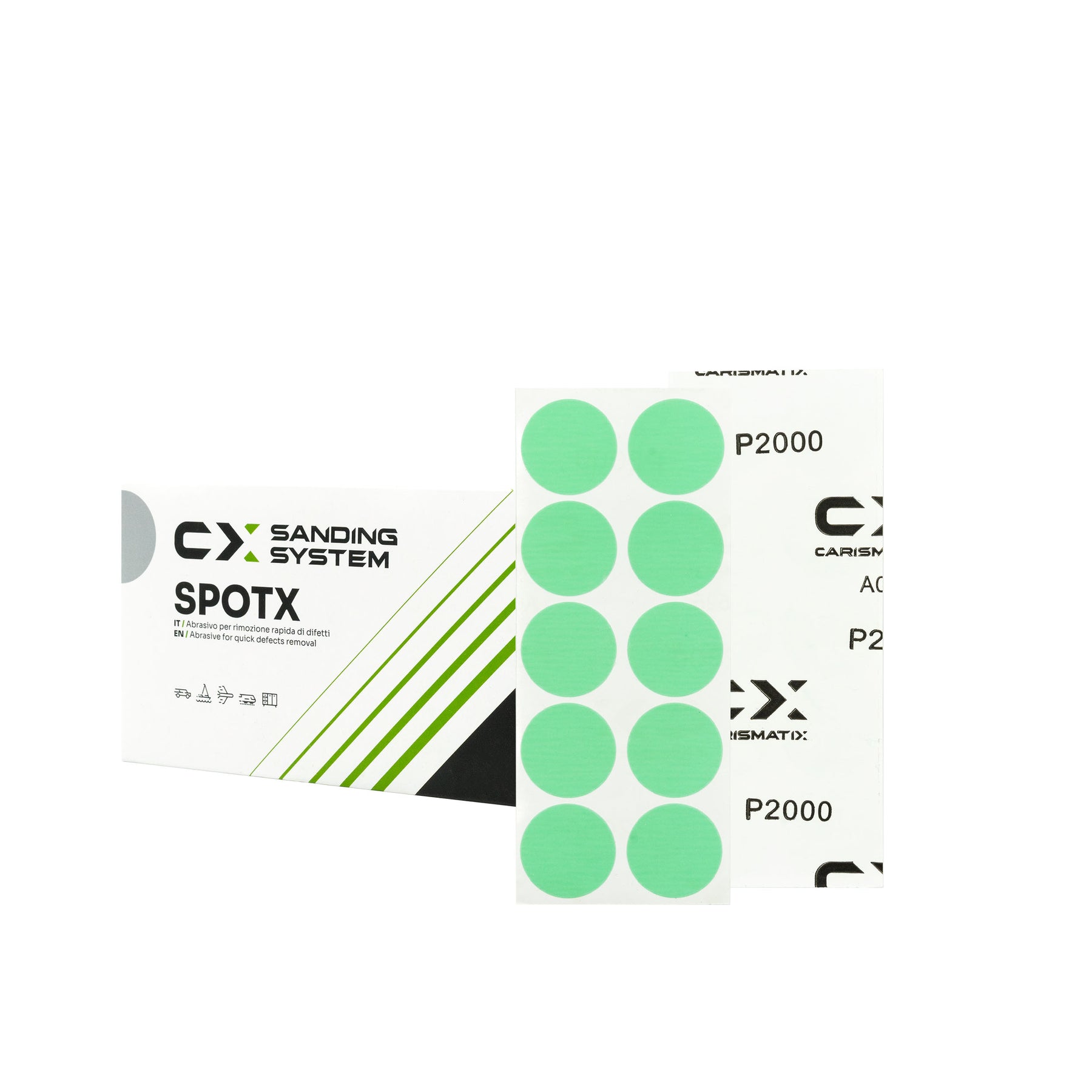 CARISMATIX SPOTX Disc – P2000 / Scatola (10 fogli)