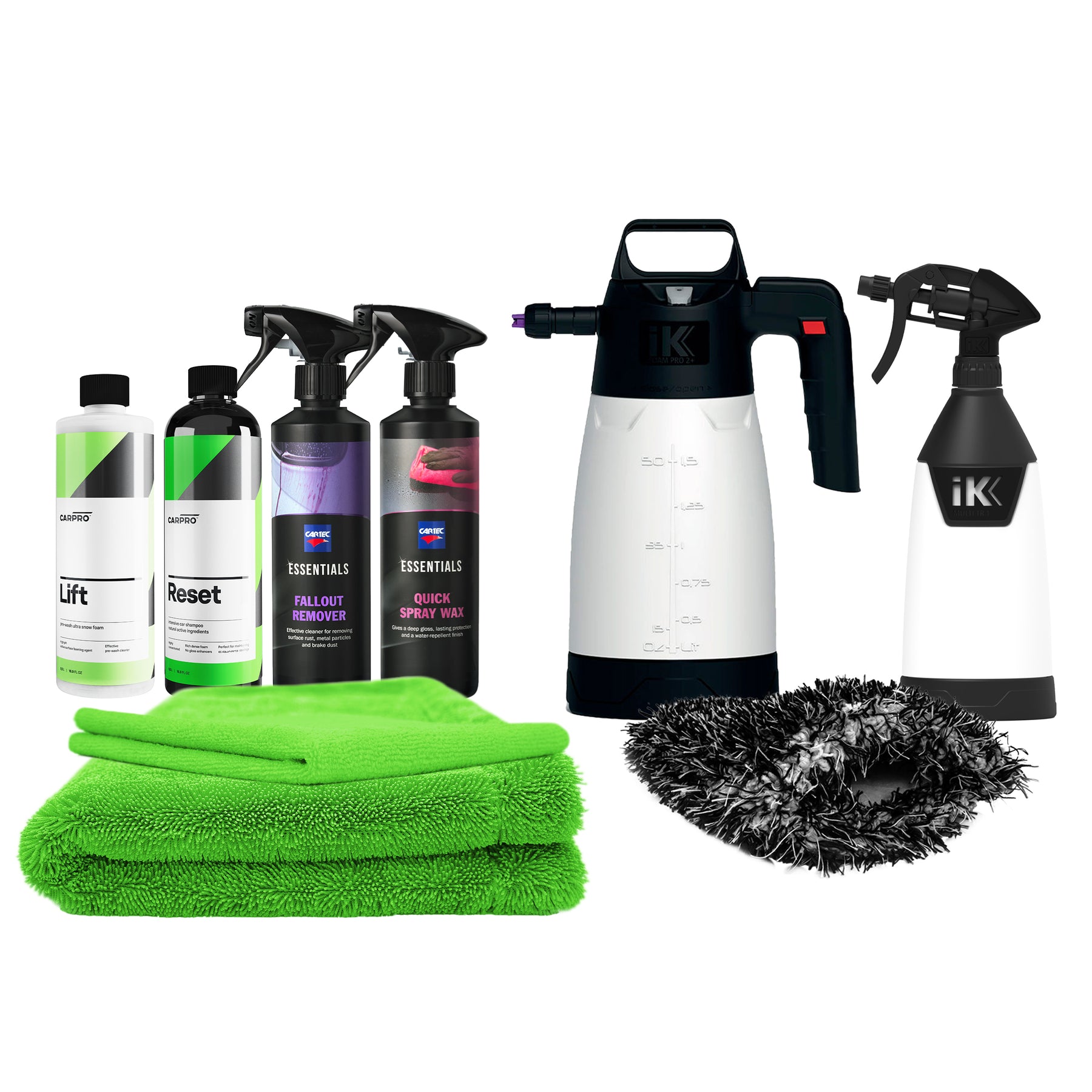 Kit Lavaggio Self Service Full, perfetto per una pulizia auto completa e fai-da-te