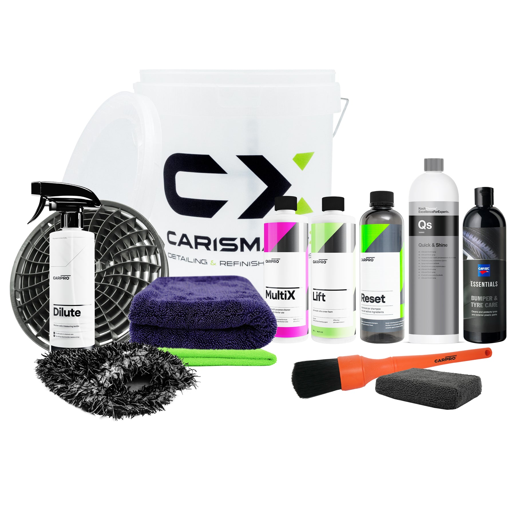 Cartec Kit Lavaggio Moto e Scooter Full per una pulizia completa e protezione dei veicoli a due ruote.