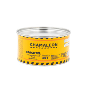 Barattolo di Chamaleon Universal Medium Grained Putty per una stuccatura versatile e di alta qualità.