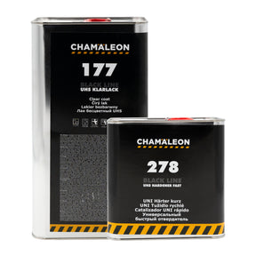 Latta di Chamaleon UHS 2K Clear Coat Scratch Proof 1.77 con Catalizzatore per una finitura resistente ai graffi e di alta qualità.