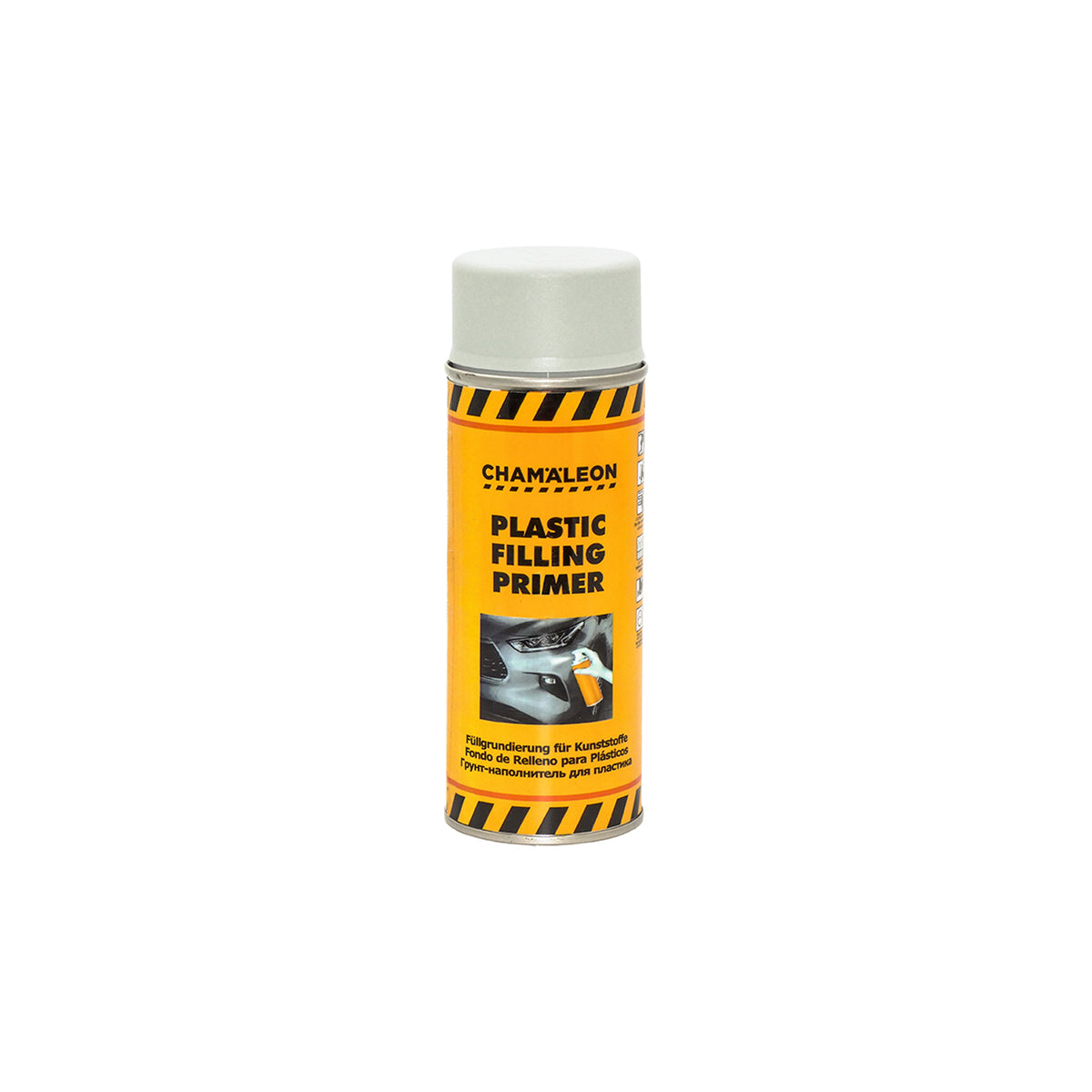 Chamaleon Aerosol Plastic Filling Primer, primer riempitivo spray di alta qualità per plastiche.