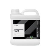 Tanica di CarPro TarX per la rimozione di catrame e contaminanti dalle superfici dell'auto.
