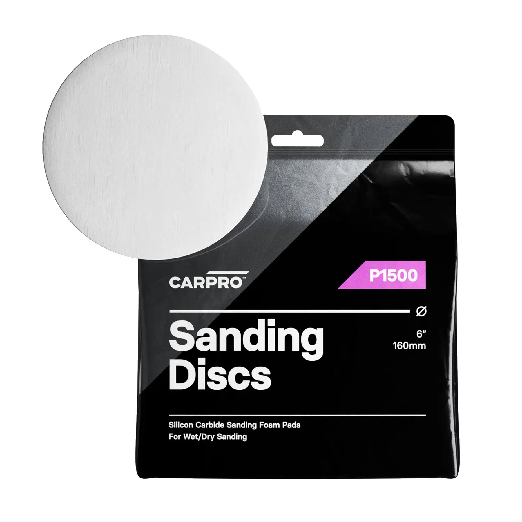 CARPRO Sanding Disc – P1500 / Ø6" / 160mm / Singola