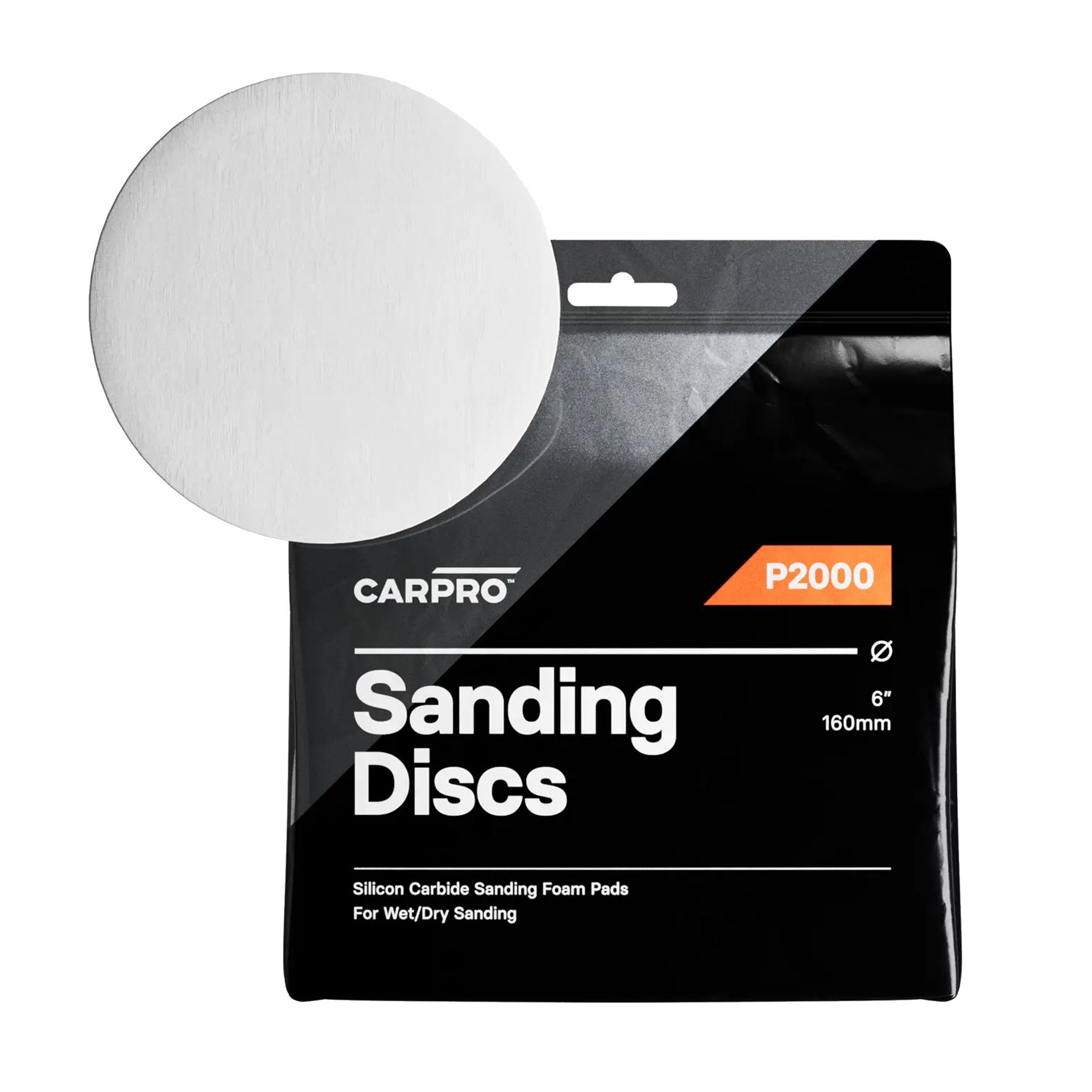 CARPRO Sanding Disc – P2000 / Ø6" / 160mm / Singola