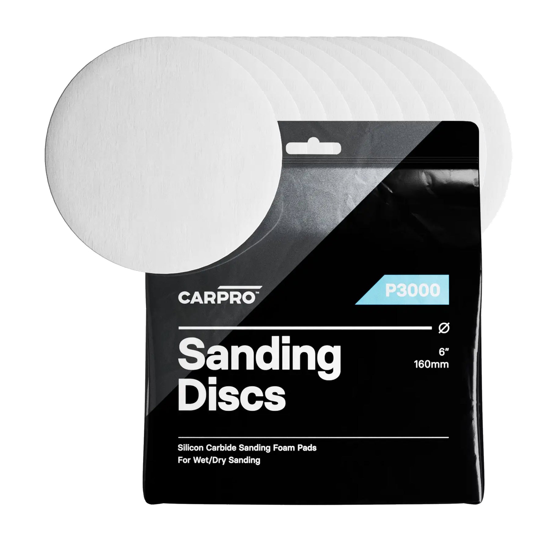 CARPRO Sanding Disc – P3000 / Ø6" / 160mm / Scatola (10pz)