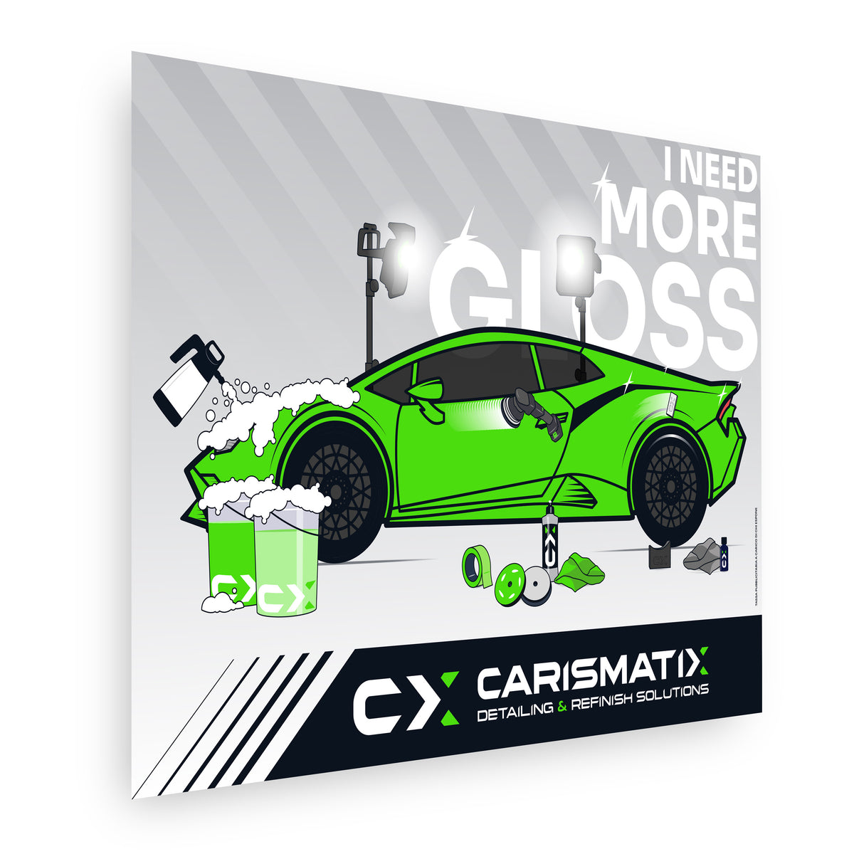 CARISMATIX Poster Illustrato