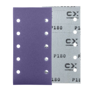 Fronte e retro dei fogli abrasivi CARISMATIX CERAMIX grana P180