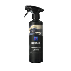 Bottiglia di CARTEC Dashboard Lotion per il trattamento e la protezione del cruscotto.