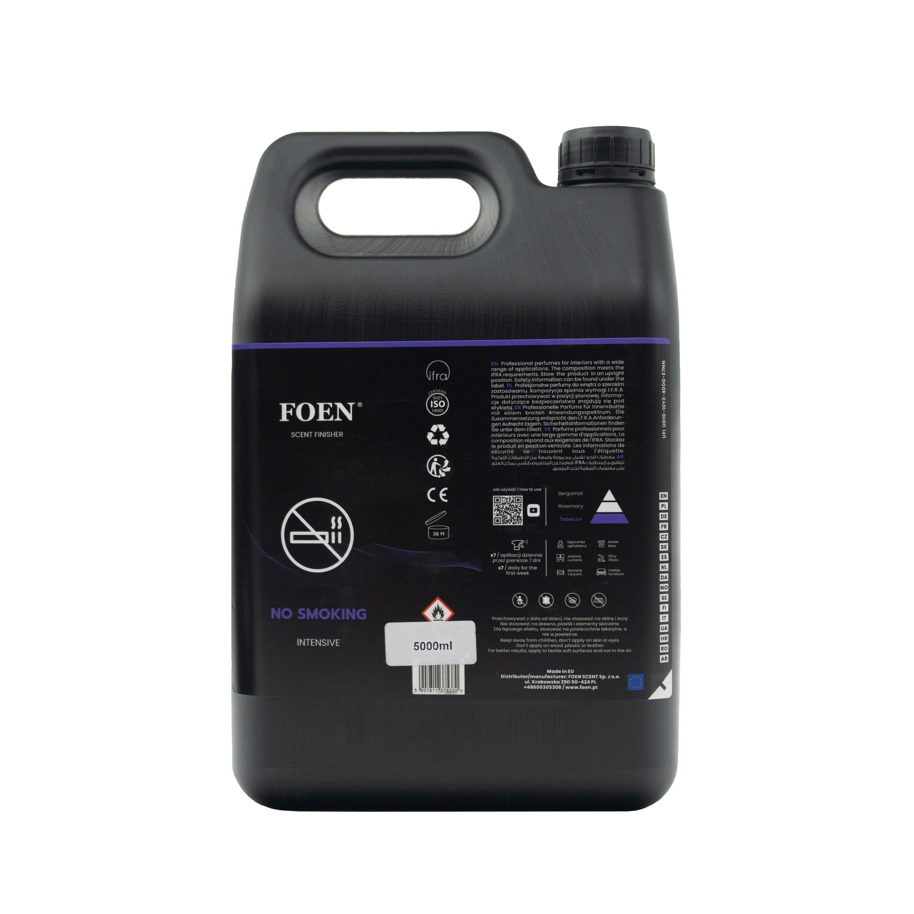 FOEN No Smoking – 5 L