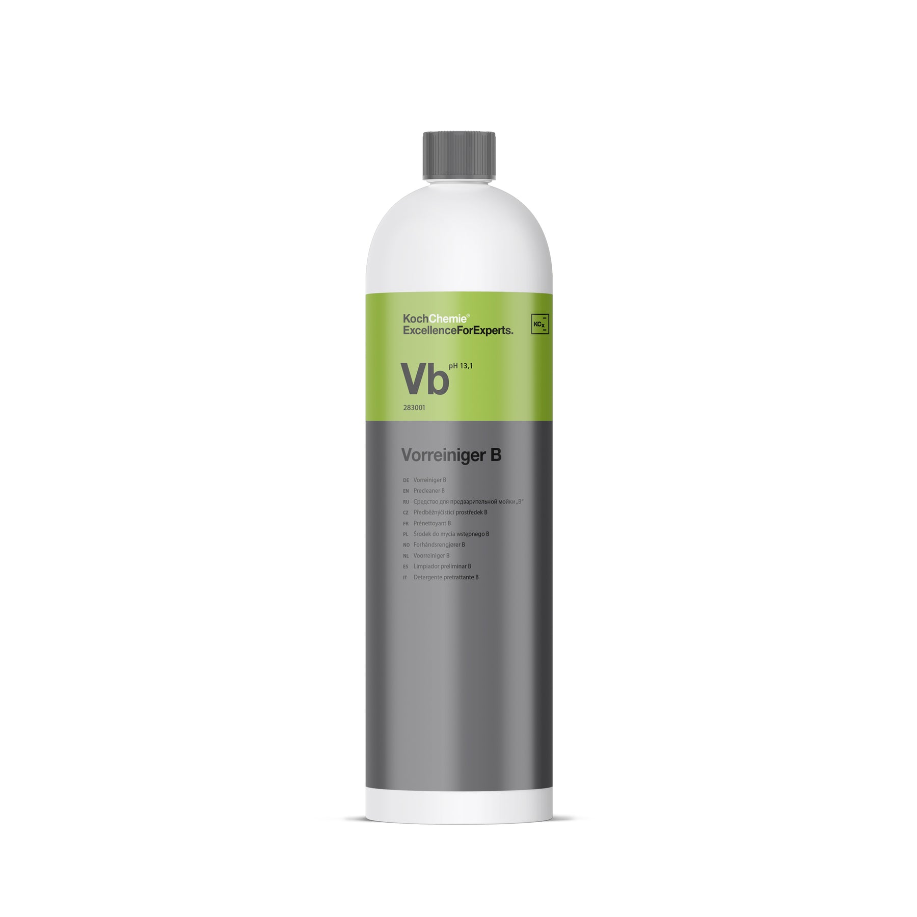 Detergente Koch-Chemie Vorreiniger B 1L, ideale per il prelavaggio auto e la rimozione di sporco ostinato