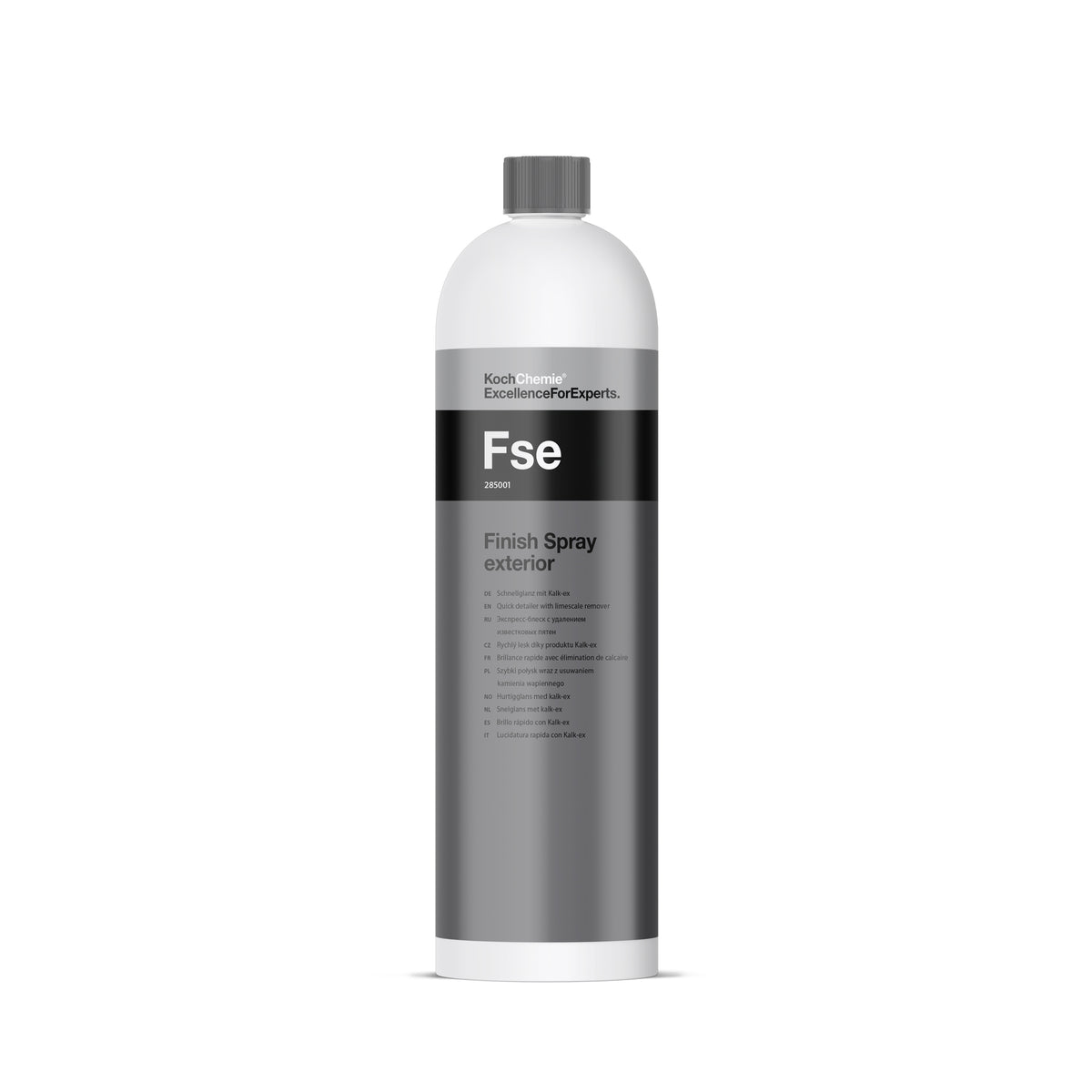 Flacone Koch Chemie FSE Finish Spray Exterior quick detailer anticalcare per superfici auto esterne