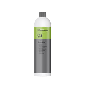 flacone da 1 L di Koch Chemie Green Star, detergente alcalino multiuso per superfici esterne e interne auto