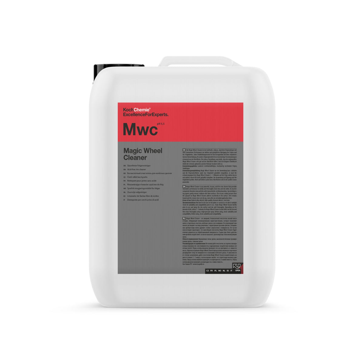 tanica Koch-Chemie Magic Wheel Cleaner MWC detergente professionale per cerchi auto