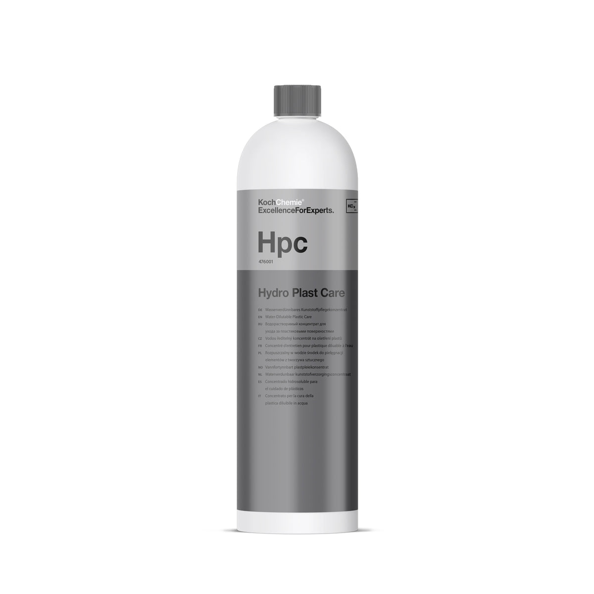 flacone Koch‑Chemie Hydro Plast Care HPC plastiche e gomme