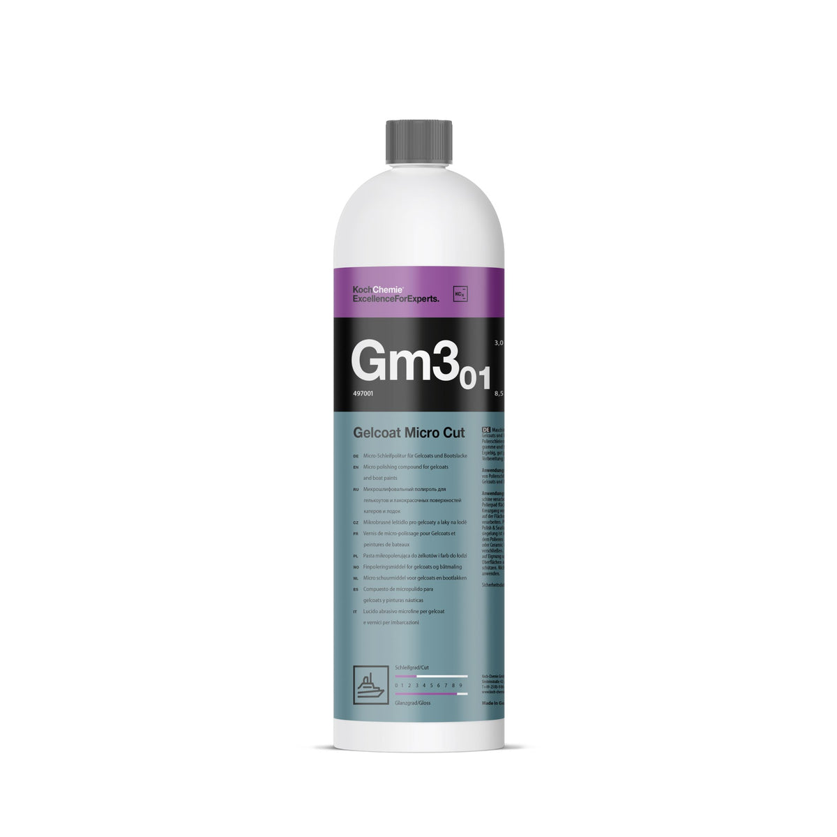 Koch-Chemie Marine Gm3.01 - Gelcoat Micro Cut – 1 L